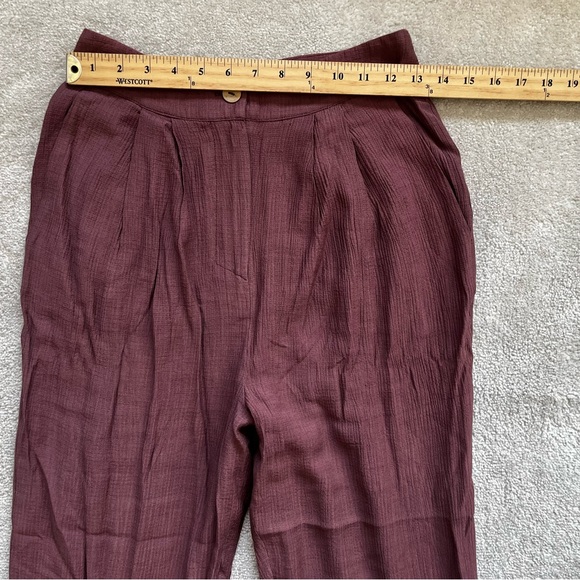 MAJORELLE PANTS SIZE SMALL BEACHY RELAXED MINIMALIST SOPHISTICATED CHIC COMFY - Picture 6 of 9